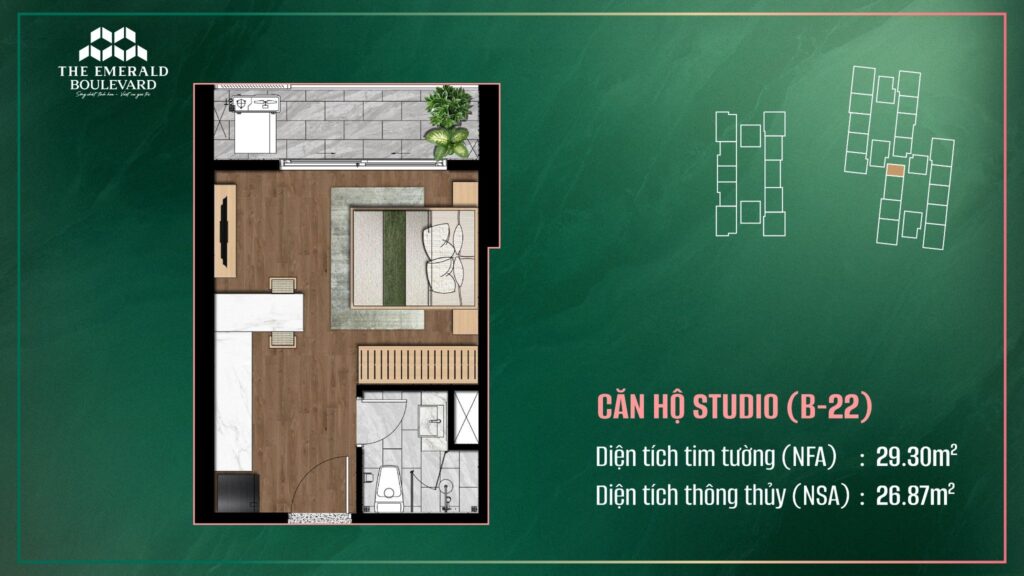 Studio Emerald Boulevard