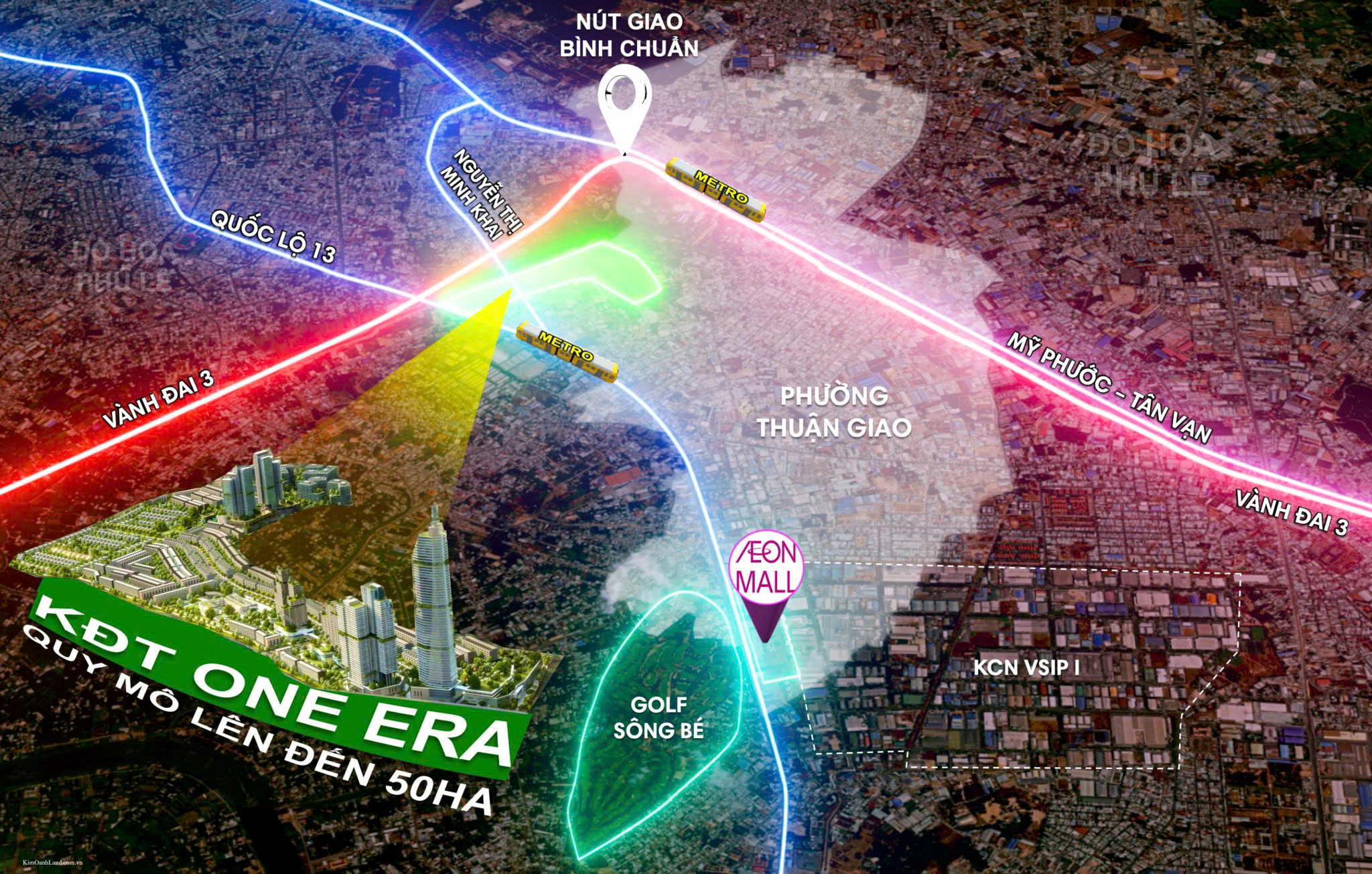 Vị trí nhà phố One Era