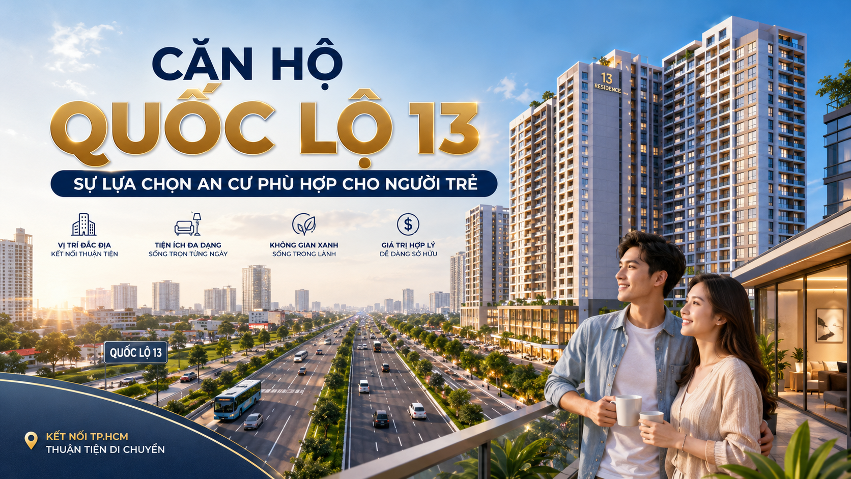 Căn hộ Quốc lộ 13