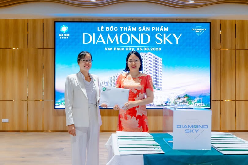 Gia Hưng Land bốc thăm giỏ hàng độc quyền Diamond Sky