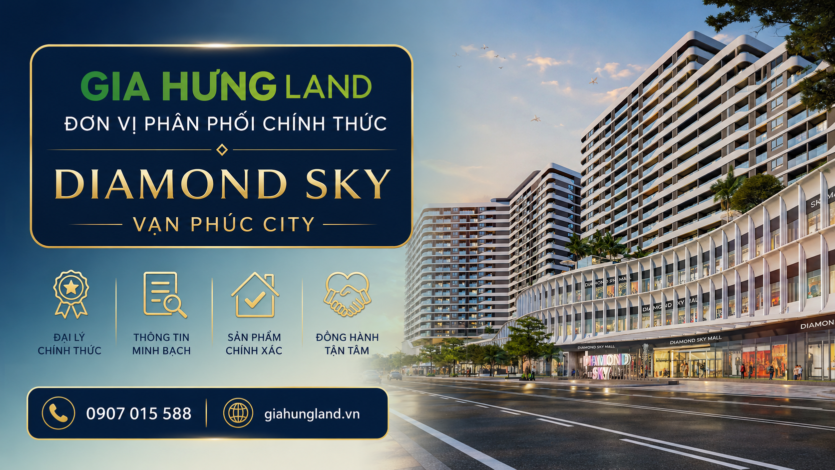 Gia Hưng đại lý phân phối Diamond Sky 1